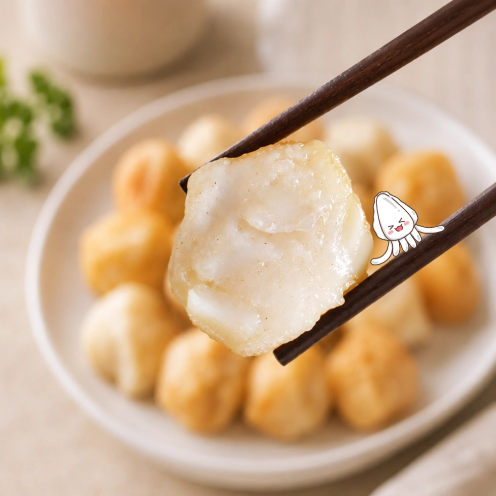 干貝花枝丸